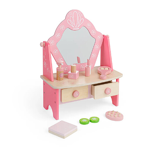 Bigjigs Toys Coiffeuse en bois et unité de spa