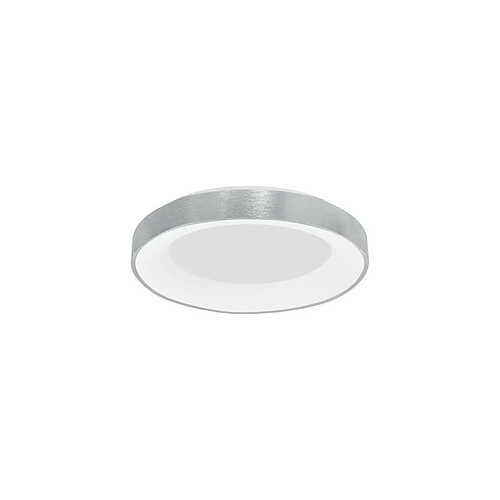 NOVA LUCE Plafonnier RANDO THIN Argent Brossé LED 50 W