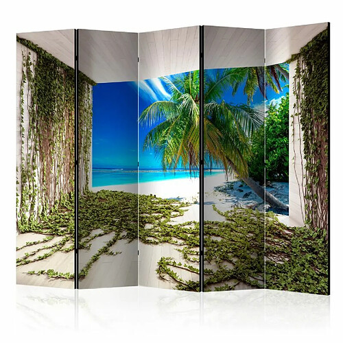 Paris Prix Paravent 5 Volets Beach & Ivy 172x225cm