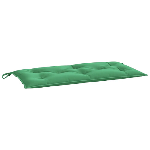 Maison Chic Coussin Confort | pouf | Coussin de banc de jardin vert 100x50x7 cm tissu oxford -GKD43839