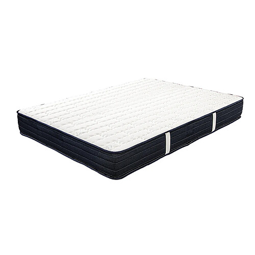 Visiodirect Matelas réversible NORA ,140x190 cm, en mousse mémoire de forme haute adaptabilité et ergonomique