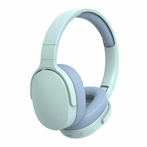 P2961 Casque Bluetooth In-Ear Stereo Hifi Subwoofer Gaming Headphones Tf / Aux Music Player Avec Microphone Bleu