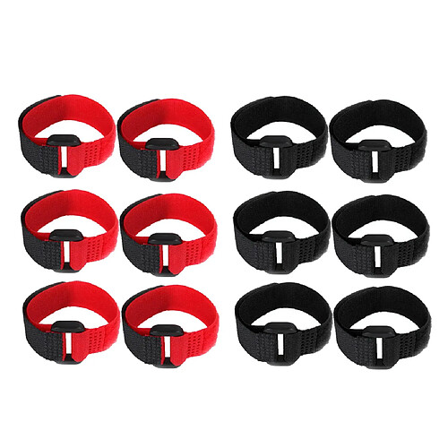 12pcs Collier De Coq No-Crow No Crow Noise Neck Belt Pour Coqs Rouge Noir