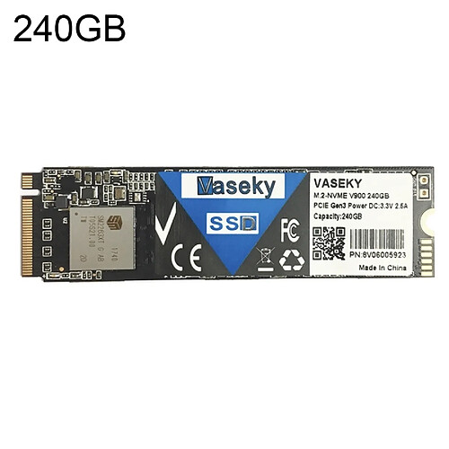 Wewoo Vaseky M.2-NVME V900 240 Go PCIE Gen3 SSD Disque dur pour ordinateur de bureau, portable