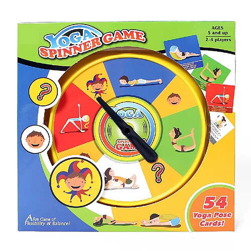 Universal Yoga Posture Card Adultes Enfants Jeux de famille Souplesse et équilibre | Jeu de cartes