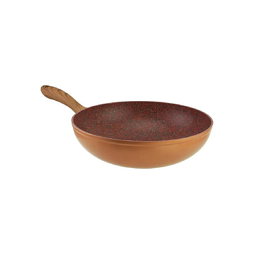 Venteo - Sauteuse granit 28 cm KitchenPro - Revêtement antiadhésif + couvercle