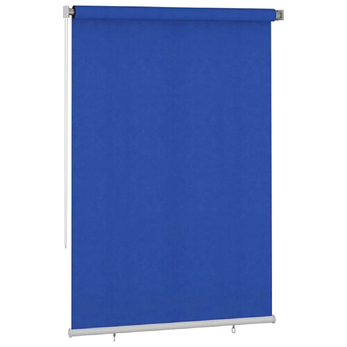 Maison Chic Store roulant d'extérieur | Volet roulant | Rideau roulant 160x230 cm Bleu PEHD -GKD39709