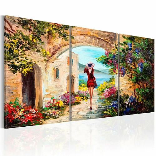 Paris Prix Tableau Imprimé Summer in Italy 60 x 120 cm