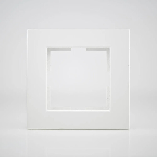 VIKO Plaque de finition plastique blanc 1 poste 81x83x10mm