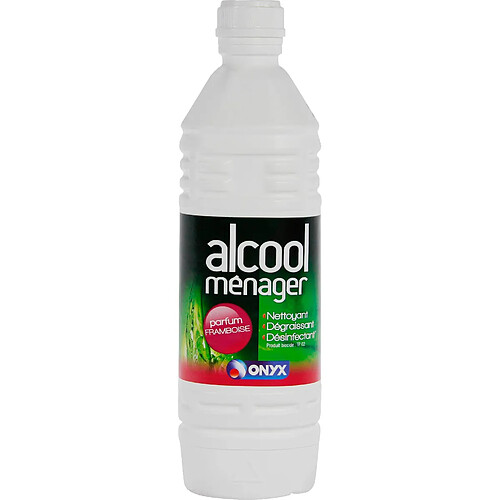 Alcool ménager parfume 90° Onyx Framboise 1l