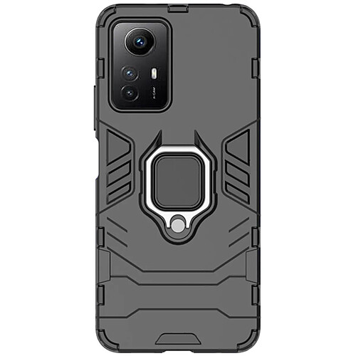 PHONECARE Coque Military Defender 3x1 Anti-Impact pour Xiaomi Redmi Note 12S - Noir