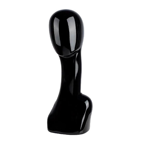 Femme Abstraite Mannequin Mannequin Tête Pour Marchandises Boucles D'oreilles écharpes Noir