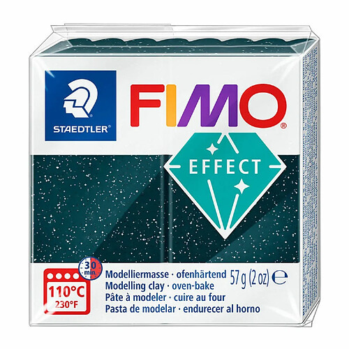 Graines Creatives Pâte polymère Fimo Effect 57g Poussière d'étoiles