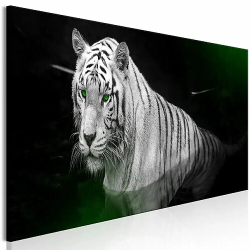 Paris Prix Tableau Imprimé Shining Tiger Green Narrow 40 x 120 cm