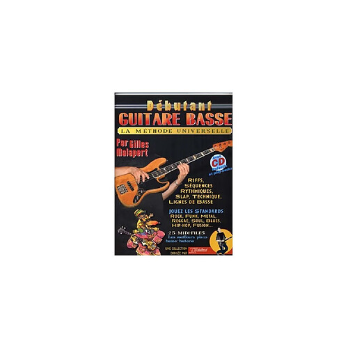 Jjrebillard Debutant Guitare Basse - Gilles Malapert (+ CD)