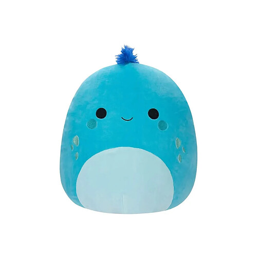 Jazwares Squishmallows - Peluche Cyan Blue Iguana with Blue Hair Djimon 40 cm