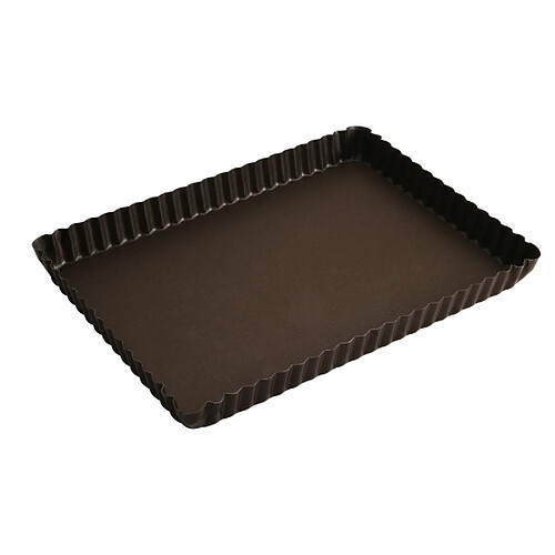 Moule à tarte rectangulaire 29 cm - Gobel - Moule patisserie antiadhérent