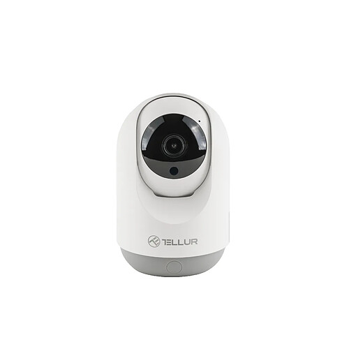 Caméra intérieure Tellur Smart WiFi, 3MP, UltraHD, suivi automatique, PTZ, blanc