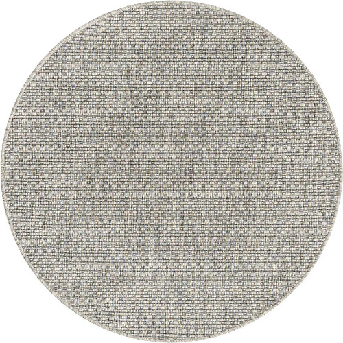 Hadorn Tapis d'Extérieur - 122x122 - Gris foncé - Tulum