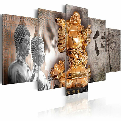 Paris Prix Tableau Imprimé Smile To Buddha! 50 x 100 cm