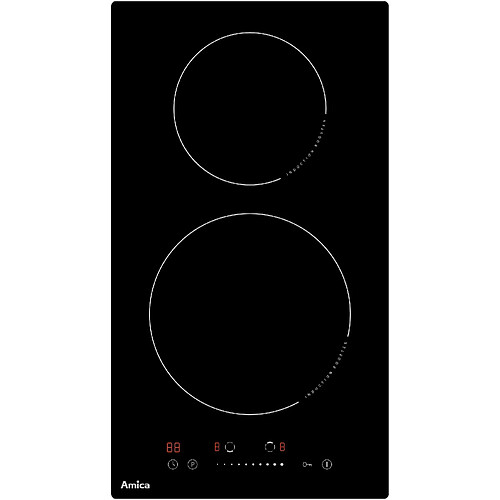 Domino induction 29cm noir - ai2527c - AMICA