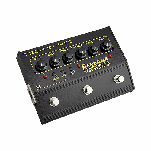 Bass Driver Préampli Programmable SansAmp Tech 21