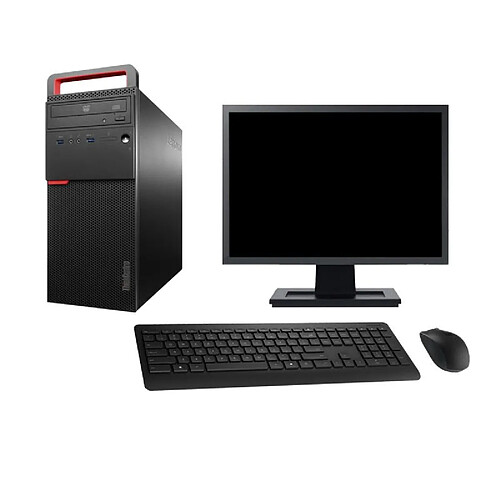 PC Tour Lenovo ThinkCentre M700 Ecran 22" G4400 RAM 32Go SSD 2To Windows 10 Wifi · Occasion