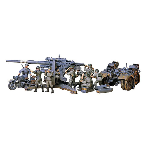 Tamiya 300035017 Figurines de la 2ème Guerre Mondiale à l'échelle 1:35  avec véhicules