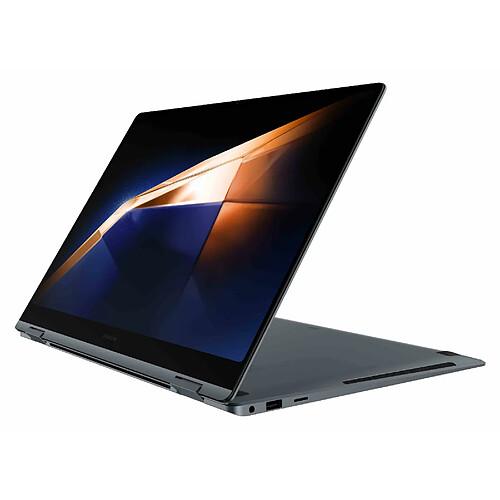 Samsung Galaxy Book4 360 Hybride (2-en-1) 39,6 cm (15.6') Écran tactile Full HD Intel Core 7 150U 16 Go LPDDR5-SDRAM 512 Go SSD Wi-Fi 6E (802.11ax) Windows 11 Pro Gris