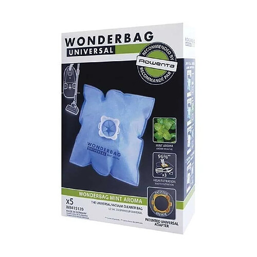 SACHET DE SACS WONDERBAG X5 ROWENTA - WB415120__AMAZON