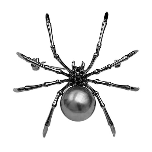 Araignée Broche Pins pour Femmes et Hommes Bijoux de Sorcière de Halloween Broches Accessoires & Cadeau