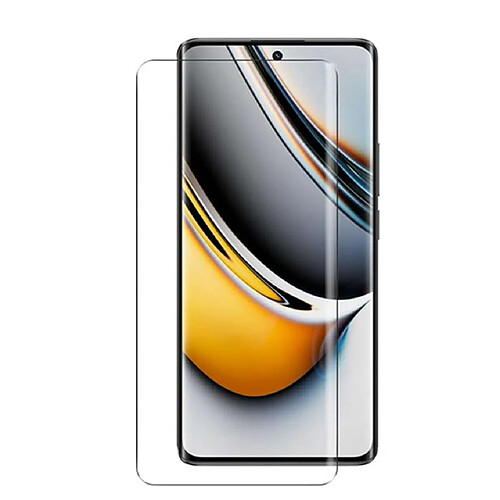 Htdmobiles Verre trempe pour Realme 11 Pro / 11 Pro+ Plus 5G - [Lot de 2] film de protection incurve integral - TRANSPARENT