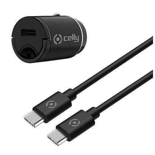 Chargeur portable Celly Noir