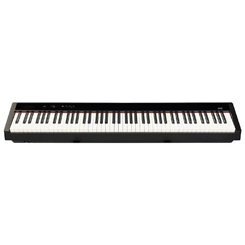 NC WOODBRASS XP2 Piano Numérique Portable Bluetooth Noir pour débutant et amateur, Clavier réaliste 88 touches 189 polyphonies 12 sons