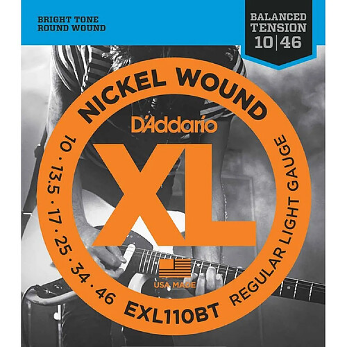 D'Addario EXL110BT - Light 10-46 - Jeu de cordes guitare électrique