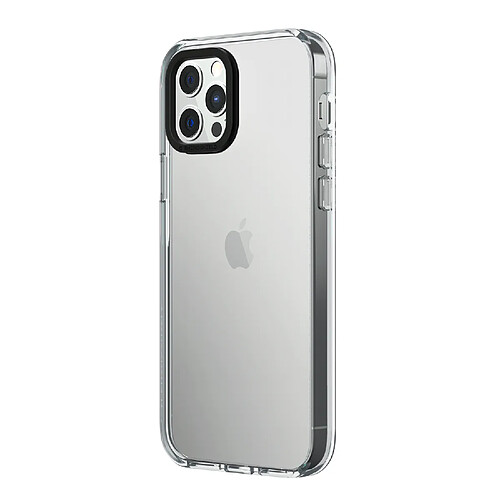 RHINOSHIELD Clear compatible avec [iPhone 15] Résiste au jaunissement, haute transparence, coque de protection personnalisable Clear - Noir