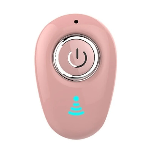 Wewoo Mini Bluetooth Ecouteurs Sport avec Micro pour Tous les téléphones (Rose)