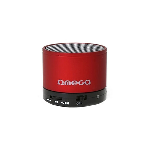 Haut-parleurs bluetooth Omega OG47R 3W Rouge