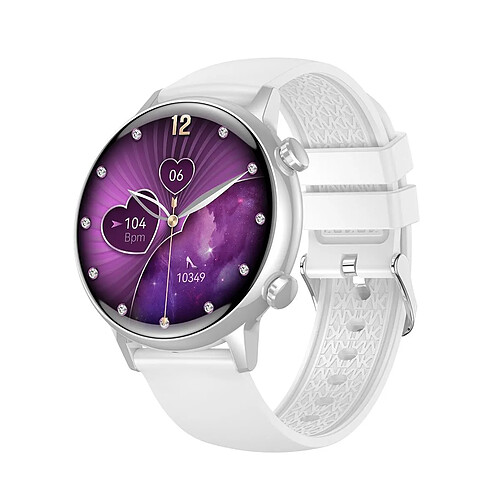 Yonis Montre Connectée 1.1' Tactile Bluetooth Appels Oxygène IP68