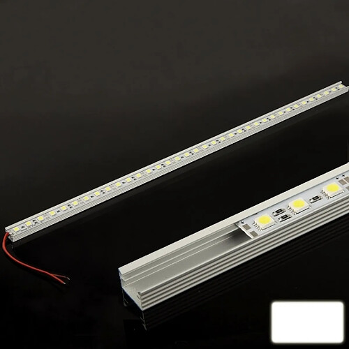 Wewoo Tube LED blanc Barre d'éclairage en aluminium de 8,5 W 36 5050 SMD, longueur: 50cm