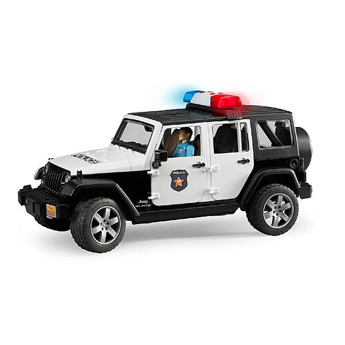 Bruder Jeep Wrangler de police Rubicon