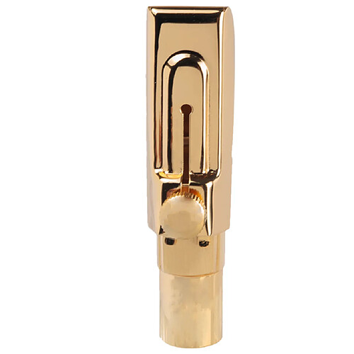 Embouchure de Saxophone Alto A5 Saxophone Pièces de rechange pour Saxophone Couleur Or 135x42x35mm