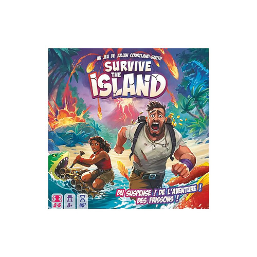 Jeu de stratégie Asmodee Survive The Island