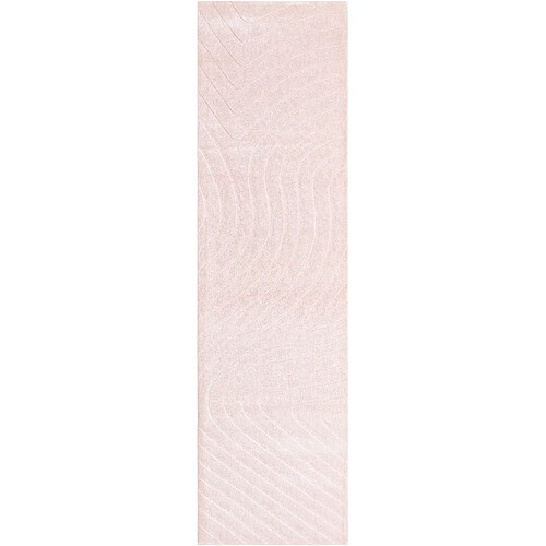 Vidal Tapis de couloir en laine 302x84 rose Darya