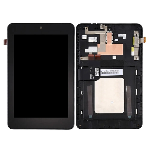 Wewoo Pour Asus Memo Pad HD7 noir / ME173X / ME173 K00B écran LCD + tactile Digitizer Assemblée avec cadre pièce détachée