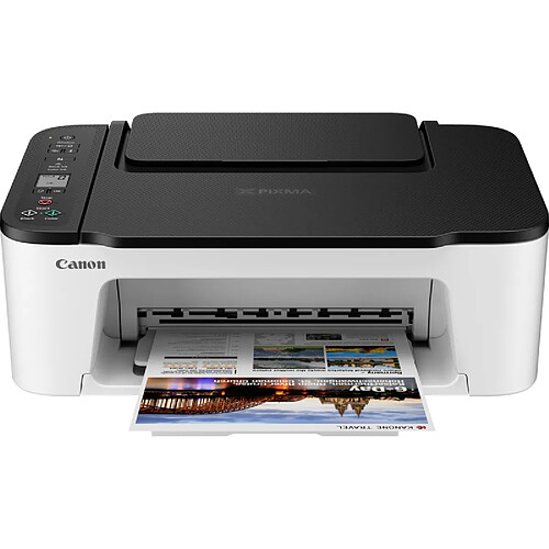 Canon Imprimante Multifonctions Pixma TS3452 (Noir/Blanc)