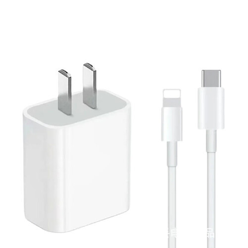 General Adaptateur d'alimentation de charge rapide Apple Charger 20W, conçu pour une charge rapide et pratique à tout moment, n'importe où, compatible avec iPhone14/14 Pro Max/13/13Pro/12/12 Pro/11(3 pieds)