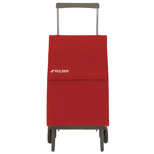 Poussette de marché pliante 2 roues 45l rouge - ple001rojo - ROLSER