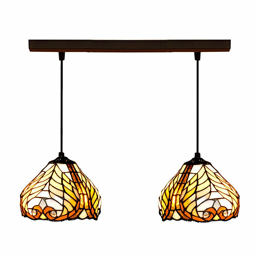 Suspension Viro Marron Fer 60 W 50 x 20 x 20 cm