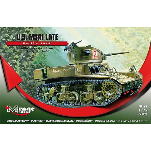 U.S. M3A1 Late "Pacific 1943" - 1:72e - Mirage Hobby